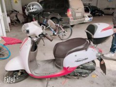 众星踏板摩托车